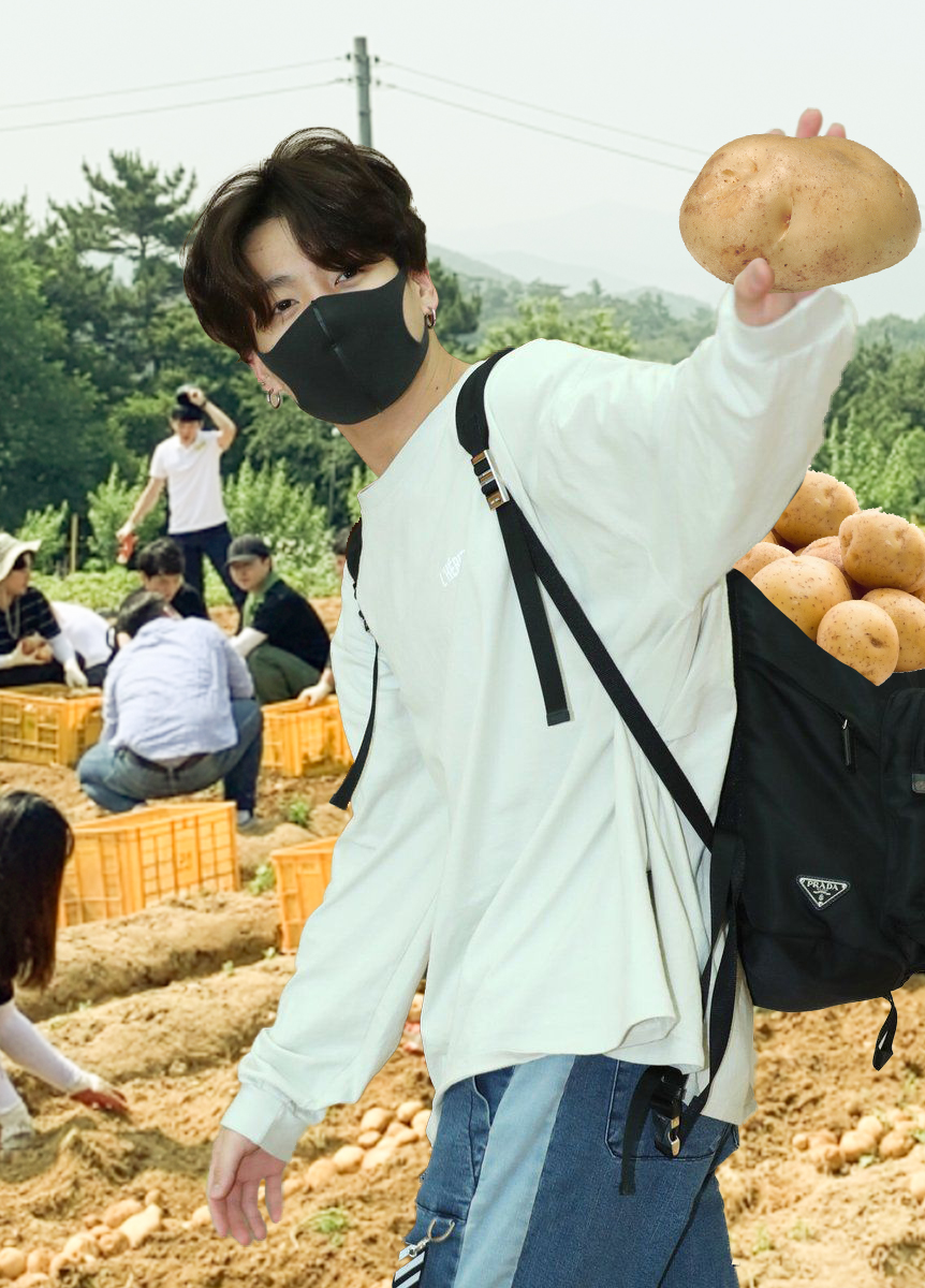 감자티켓팅을 실패한 스트레스를..4
<a href="/BTS_twt/">방탄소년단</a> 
#감자정국 #정국감자 #감자홍보모델
#jungkook #감자홍보대사