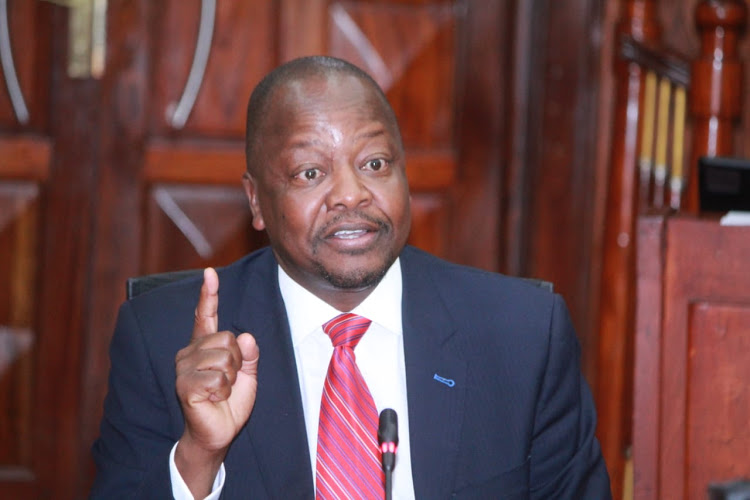 TheStarBreaking's tweet photo. KENYA confirms its first coronavirus case, Health CS Mutahi Kagwe says patient is a Kenyan citizen who returned to the country from US via London on March 5. https://t.co/D9pXmZgTsG