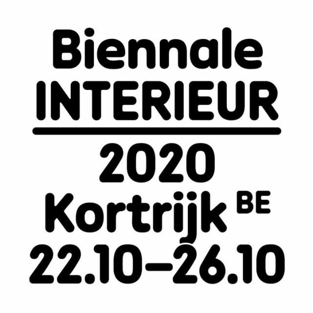 Save the date and don't be late: head to takepart.interieur.com to see all options of participation for the upcoming Biennale. See you at #INTERIEUR2020! ift.tt/39MdyYx