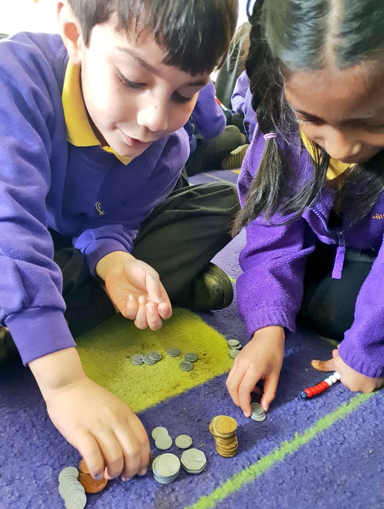 MrsShahLHS's tweet photo. Learning about money is so exciting in Year 1 😁💰💱 #mathsskills @HeadLHS @LHS_Watford https://t.co/L8oBbNA1ns