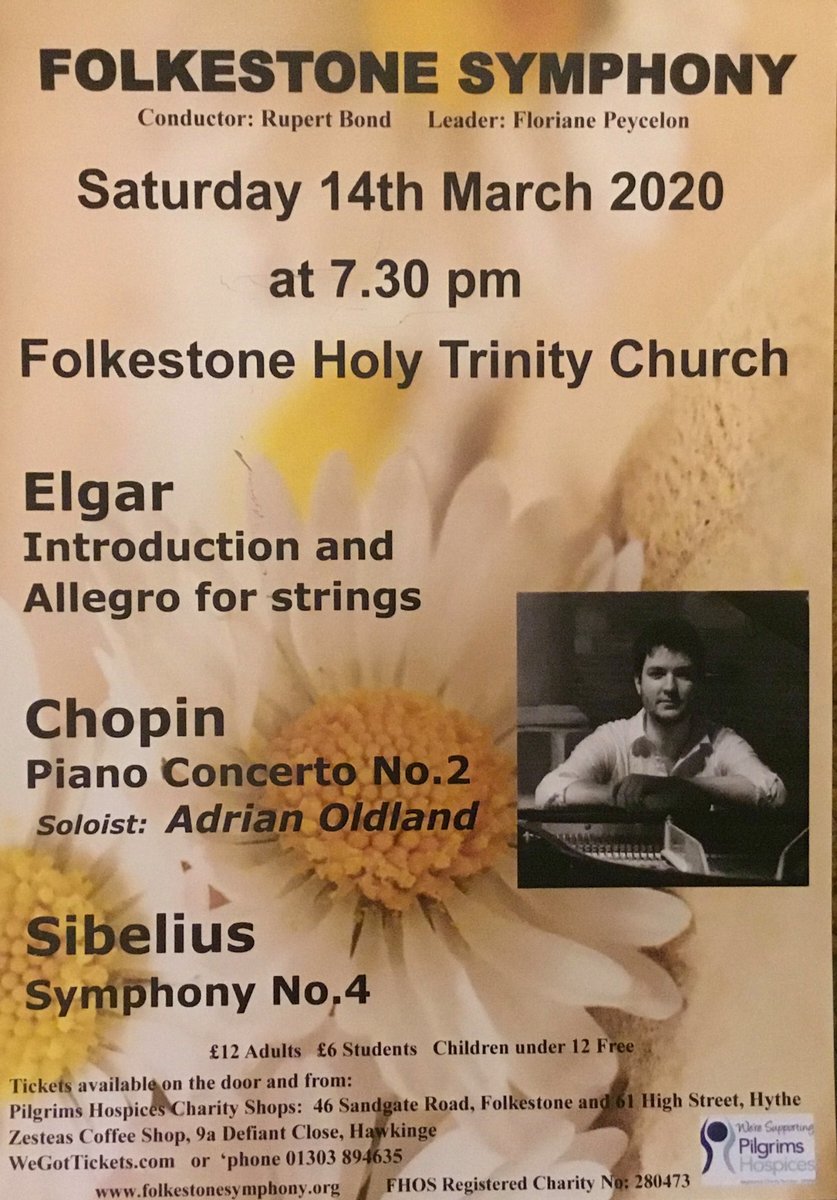 Do come to a wonderful concert Saturday but note hand sanitizer near the door and no interval refreshments. #Folkestone #folkestonemusictown #localmusic #folkelife