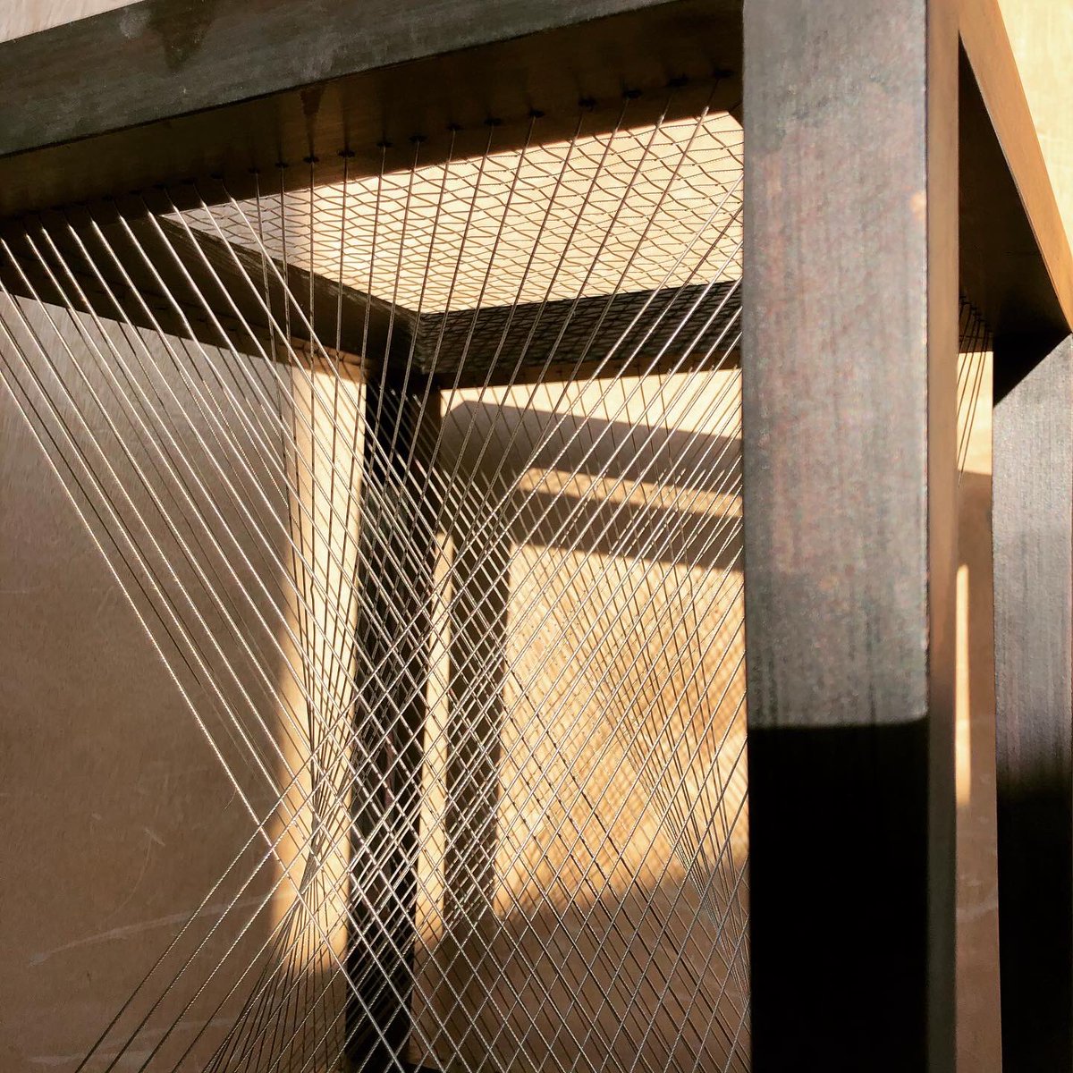 south_rachael's tweet image. Latest commission going out to their new home Symmography Stools. Each stool woven in a unique design on a Beech frame! #seatweaving #symmography #bespokecraft