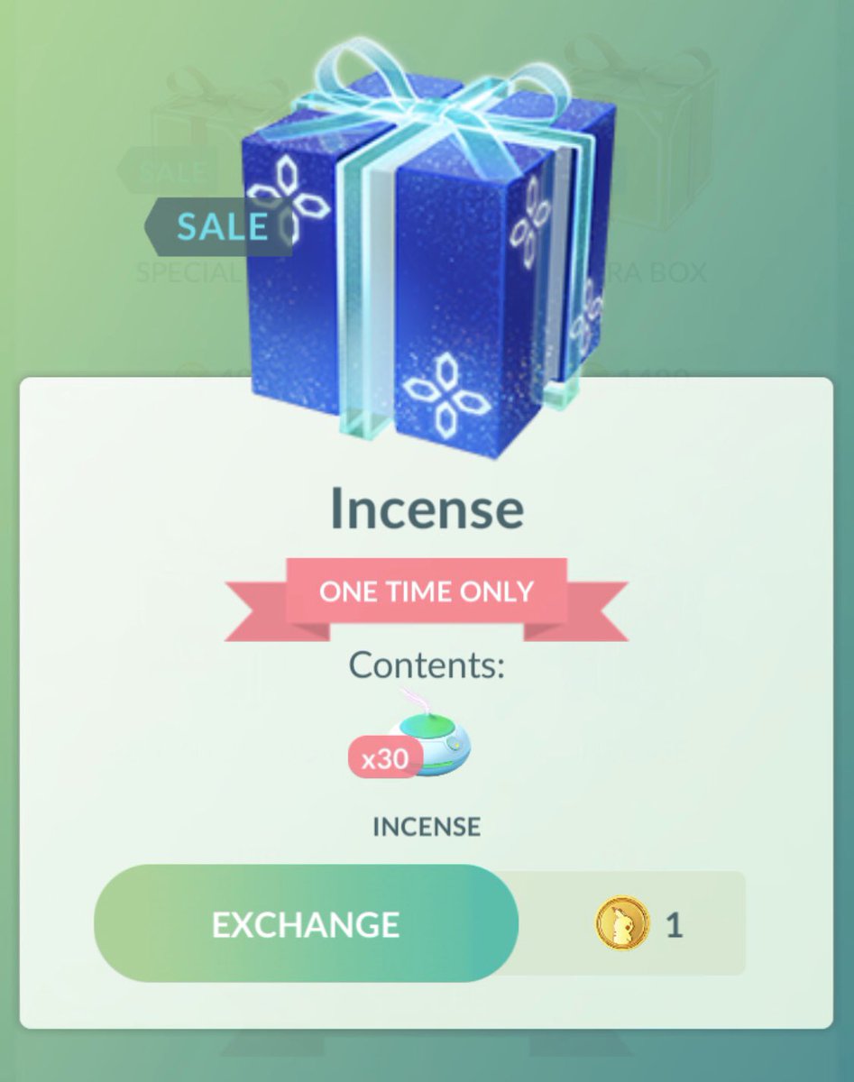 EternalStephHD's tweet photo. If you play #PokemonGo you can make a 1 time only purchase of 30 incense for 1 coin!! 

It's so you can attract Pokémon to your home instead of going out, very thoughtful of #Pokemon 💜

Not sure how long the offer is on so go go go!

#PokemonMasters #coronavirus https://t.co/fgVJ5EmR7R