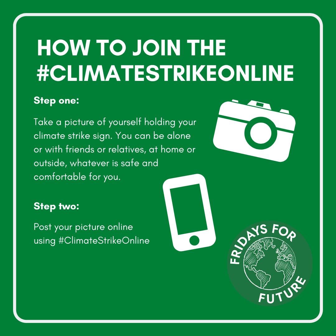 School strike week 82. In a crisis we change our behaviour and adapt to the new circumstances for the greater good of society. Join the #DigitalStrike - post a pic of you with a sign and use #ClimateStrikeOnline ! #schoolstrike4climate #fridaysforfuture #climatestrike #COVIDー19