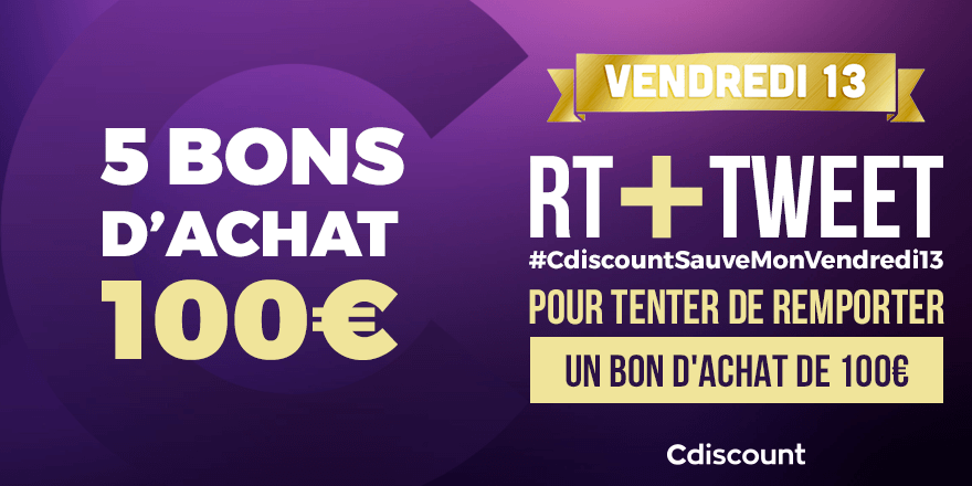 Cdiscount tweet media