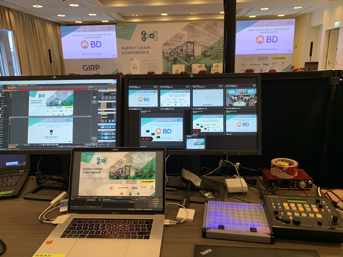 Webconferencing for <a href="/GIRPBrussels/">GIRP-European Healthcare Distribution Association</a> #webconference #livestream #live #PictureBeforeTheEventStarts live from z Vienna
