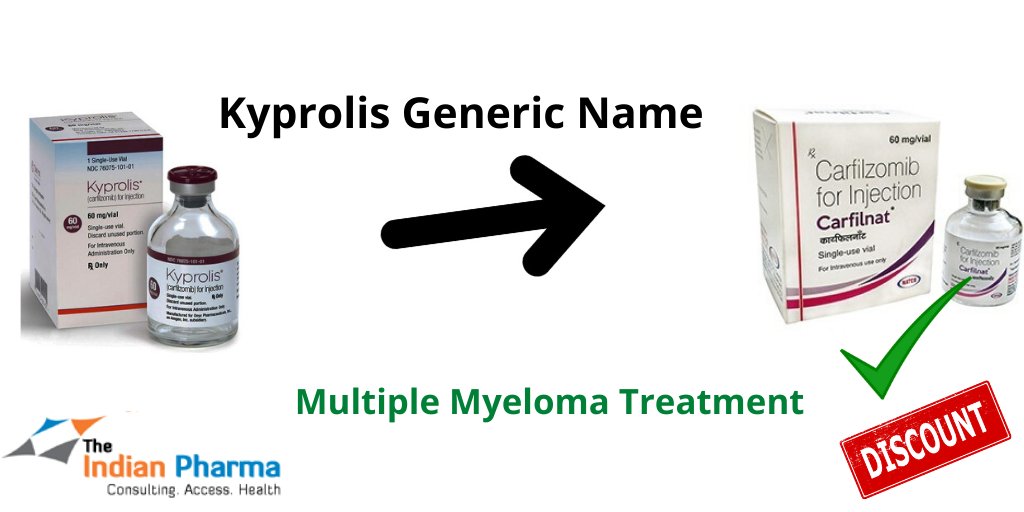 1stindianpharma's tweet photo. What is the best treatment for multiple #myeloma?
Read - https://t.co/pJ8OaLCXjN #kyprolis #drug #usage #injection #cost #chemotherapy #sideeffects #price
#kyprolisfdalabel #carfilzomibprotocol
#carfilzomib #carfilnat #lenalidomide #lenalid #info@theindianpharma.com kyprolis60 https://t.co/uHcx2BXRNN