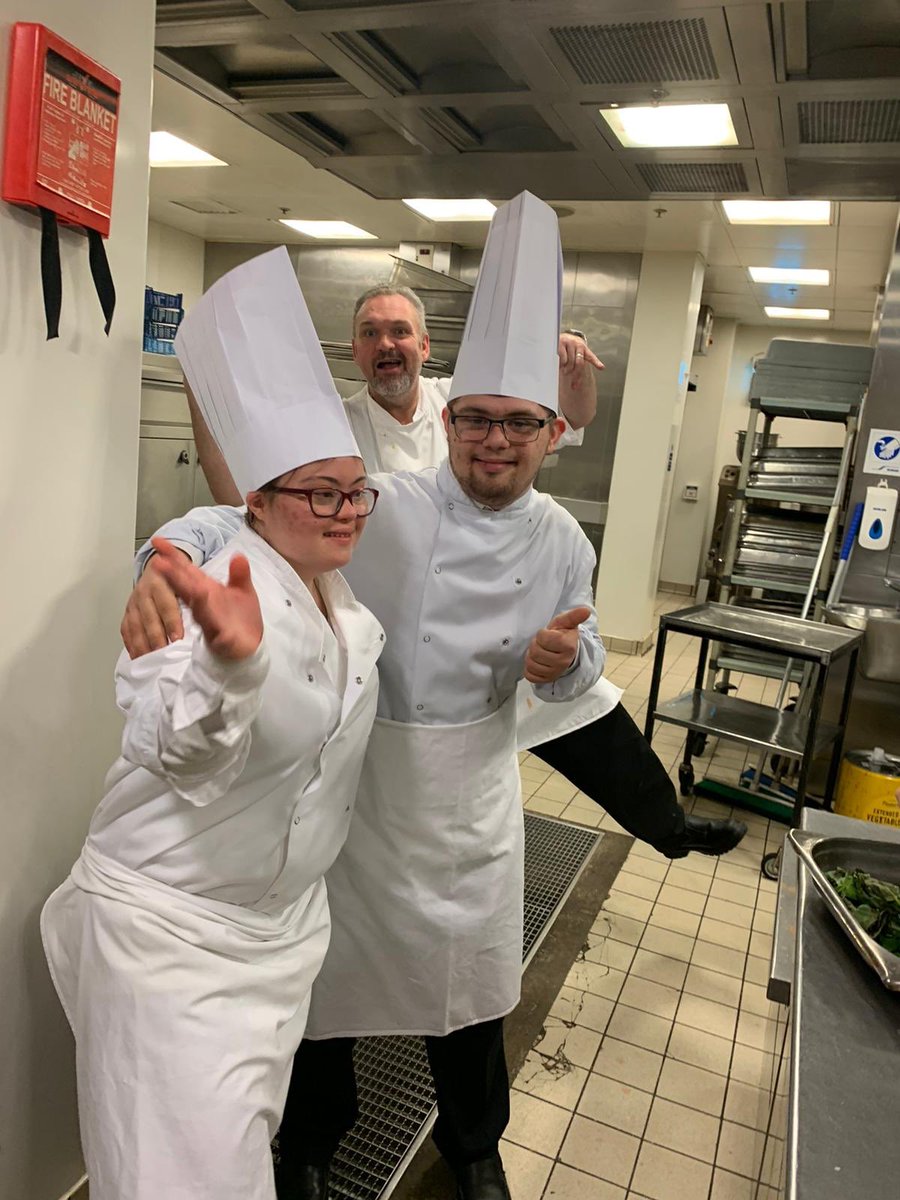 CarwardenHouse's tweet photo. Chefs for the day at the Sheraton hotel! https://t.co/WBz56fQLt1
