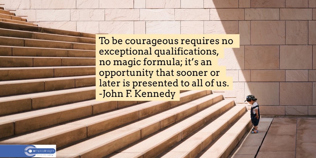 Happy Friday! "What would life be if we had no courage to attempt anything?" Vincent Van Gogh.

#HappyFriday #courage #qualifications #Employment