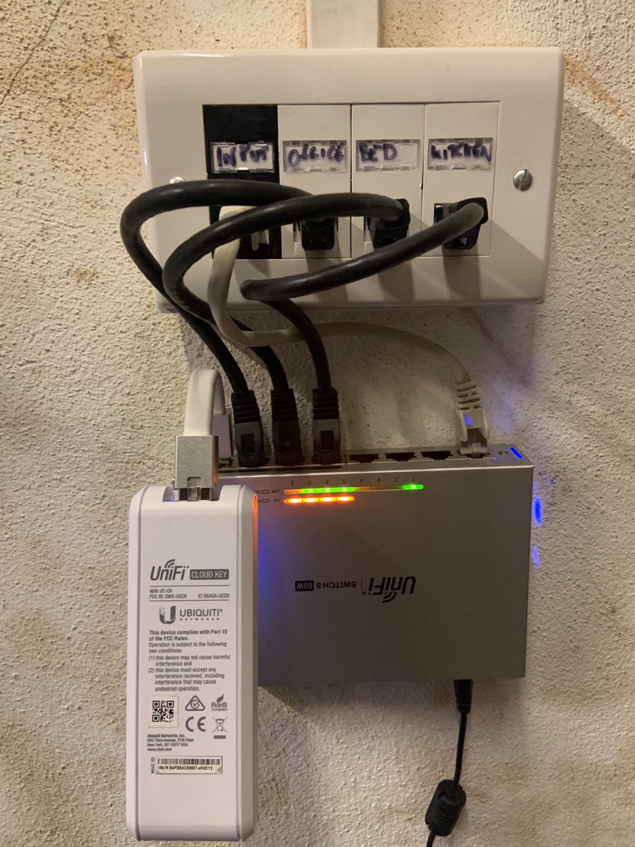 BridgeComputers's tweet photo. A great job done and dusted with Dave from @techmyspace in Mellor! #business #networking #internet #shoplocal #localbusiness #work #unifinetwork #ubiquitinetworks https://t.co/N0MC2dIwEd