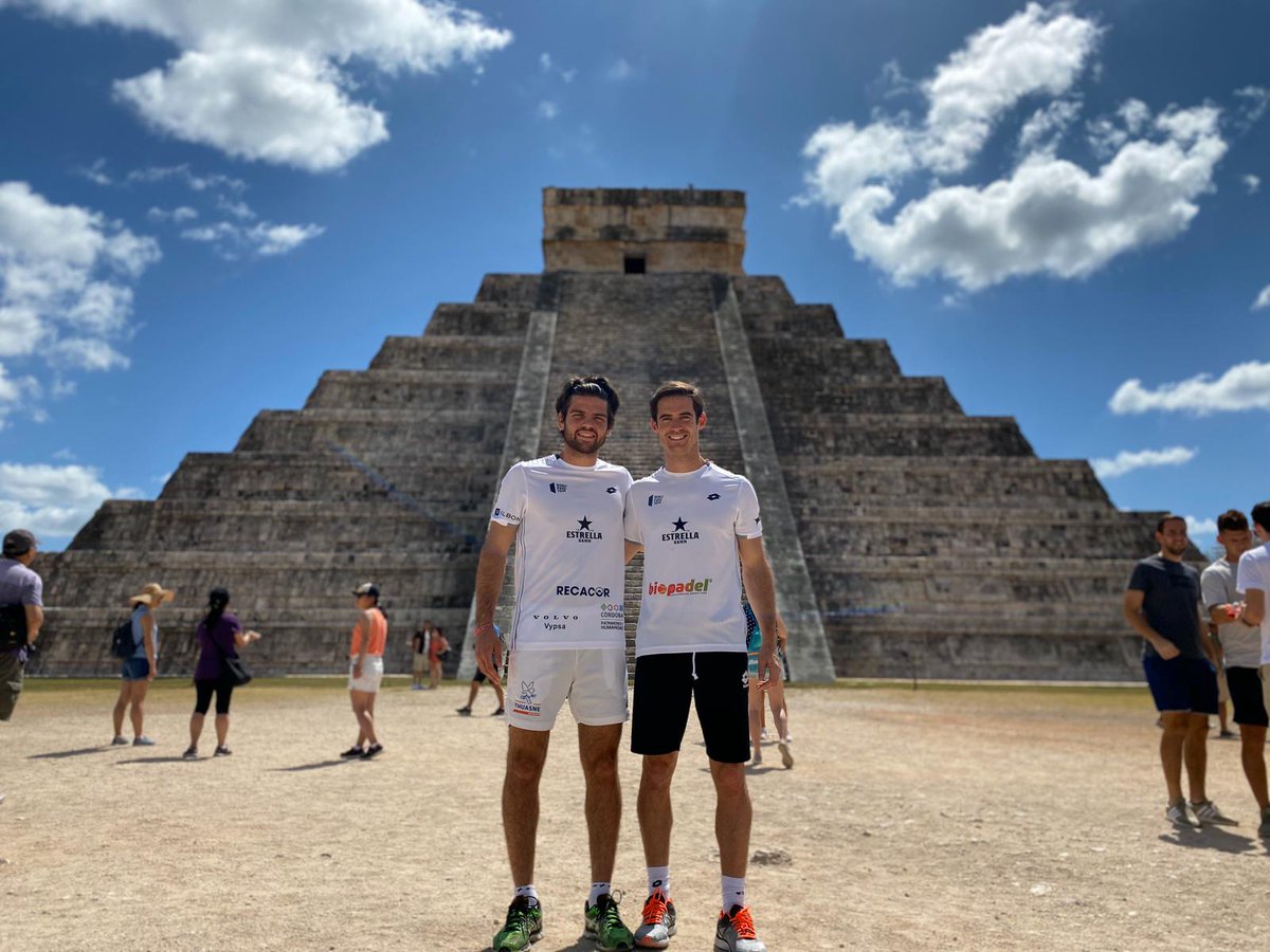 Nuestras estrellas⭐️ ya están allí #WPTYucatánExhibitionBandera🇲🇽
⚡️ <a href="/mari_villalba/">Mari Carmen Villalba</a> 
🚀 <a href="/javigarrido10/">Javi Garrido</a> 
💥 <a href="/zalorubio/">Gonzalo Rubio Perez</a> 
#TeamStarVie⭐️