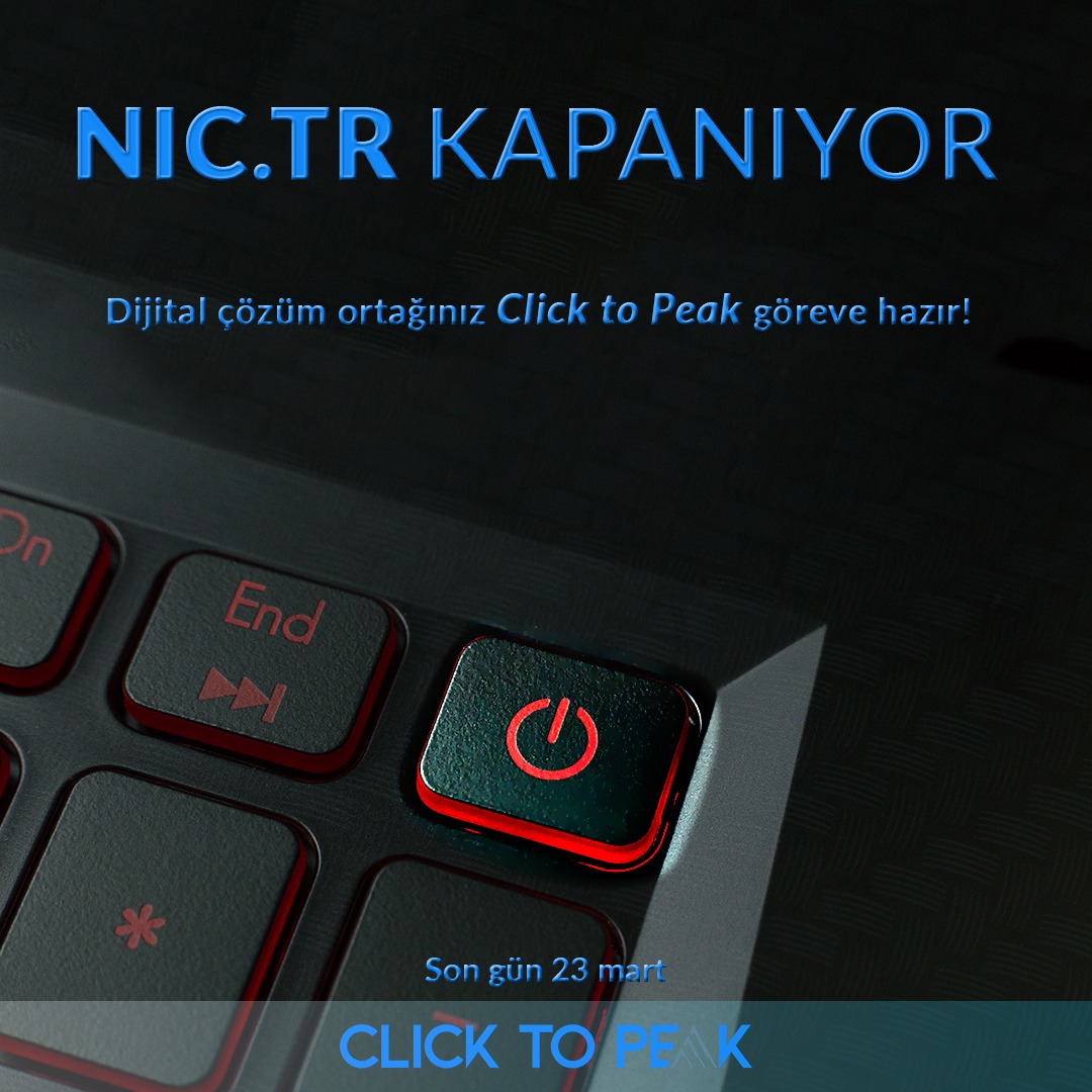 ClicktoPeak's tweet photo. Alan adını taşımayan kalmasın 🤞

#clicktopeak #alanadı #domain #nictr #websitesi https://t.co/lD1za8qvW6