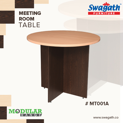 SwagathFurn's tweet photo. Meeting room #table #MT001A from #Swagath's #ModularRange #furniture is available in attractive colors &amp; is suitable for both your home or office!! https://t.co/eHYje06Yv2