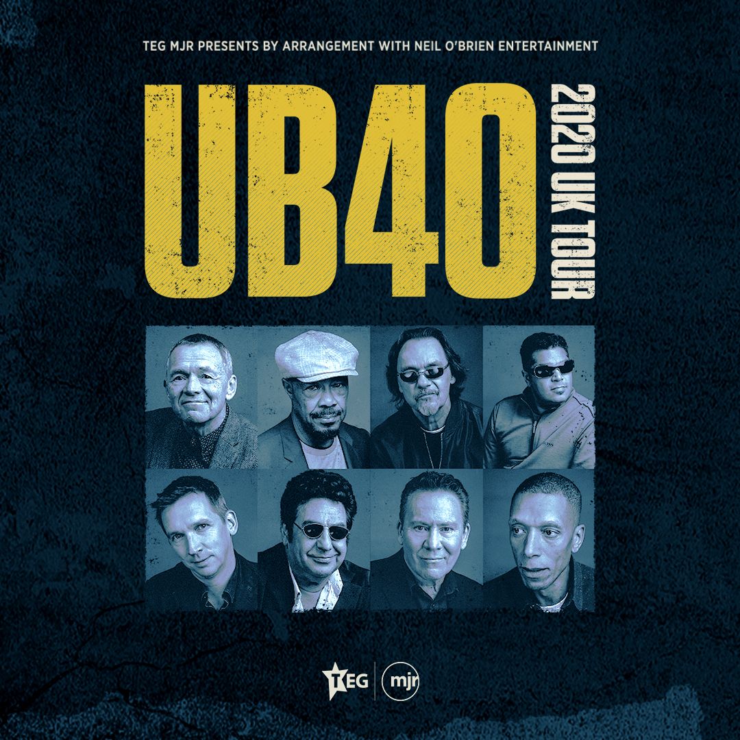 ✨ANNOUNCEMENT✨
UB40 are coming to Brentwood Live on 28th November 2020! They are embarking on one of their biggest UK tours, playing tracks from their latest album, alongside classics like Red, Red, Wine! Also, the PRE-SALE IS LIVE! 🥳 Book them here👉🏼 buff.ly/2TI1Fxc