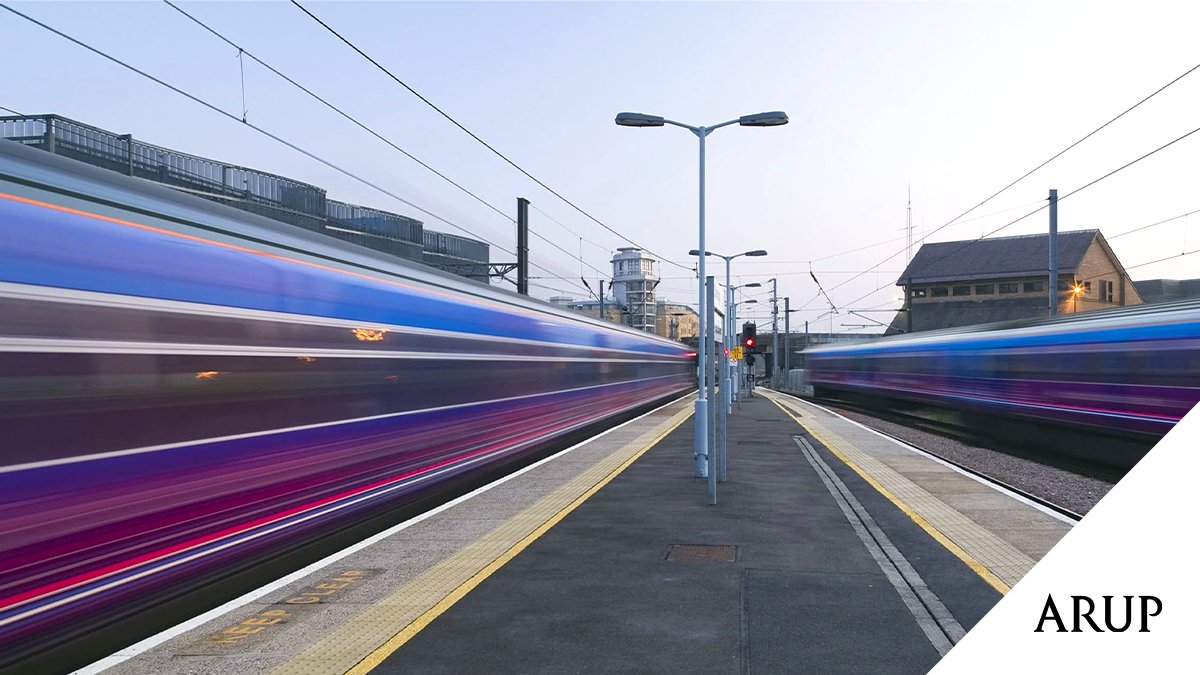 Arup's tweet photo. Our train seat comfort assessment – the first in the world – aims at increasing seat satisfaction to 90% by 2035 and improving 1.7 billion passengers’ journeys each year. @RSSB_rail #TransformativeRail https://t.co/7VtZdzEz4b https://t.co/gelkmdOOLb