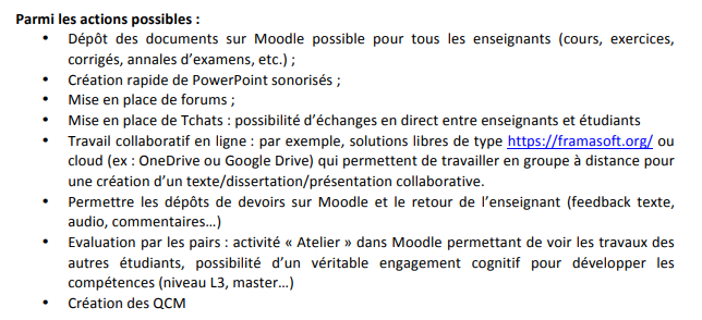 framaka's tweet photo. J'en reviens pas ! le @sup_recherche de @VidalFrederique envoie à tous le monde une circulaire officielle "Plan de continuité pédagogique" où il est explicitement conseillé d'utiliser #Framasoft sans jamais avoir contacté (et encore moins soutenu) l'association ! https://t.co/WxCAFZGng9