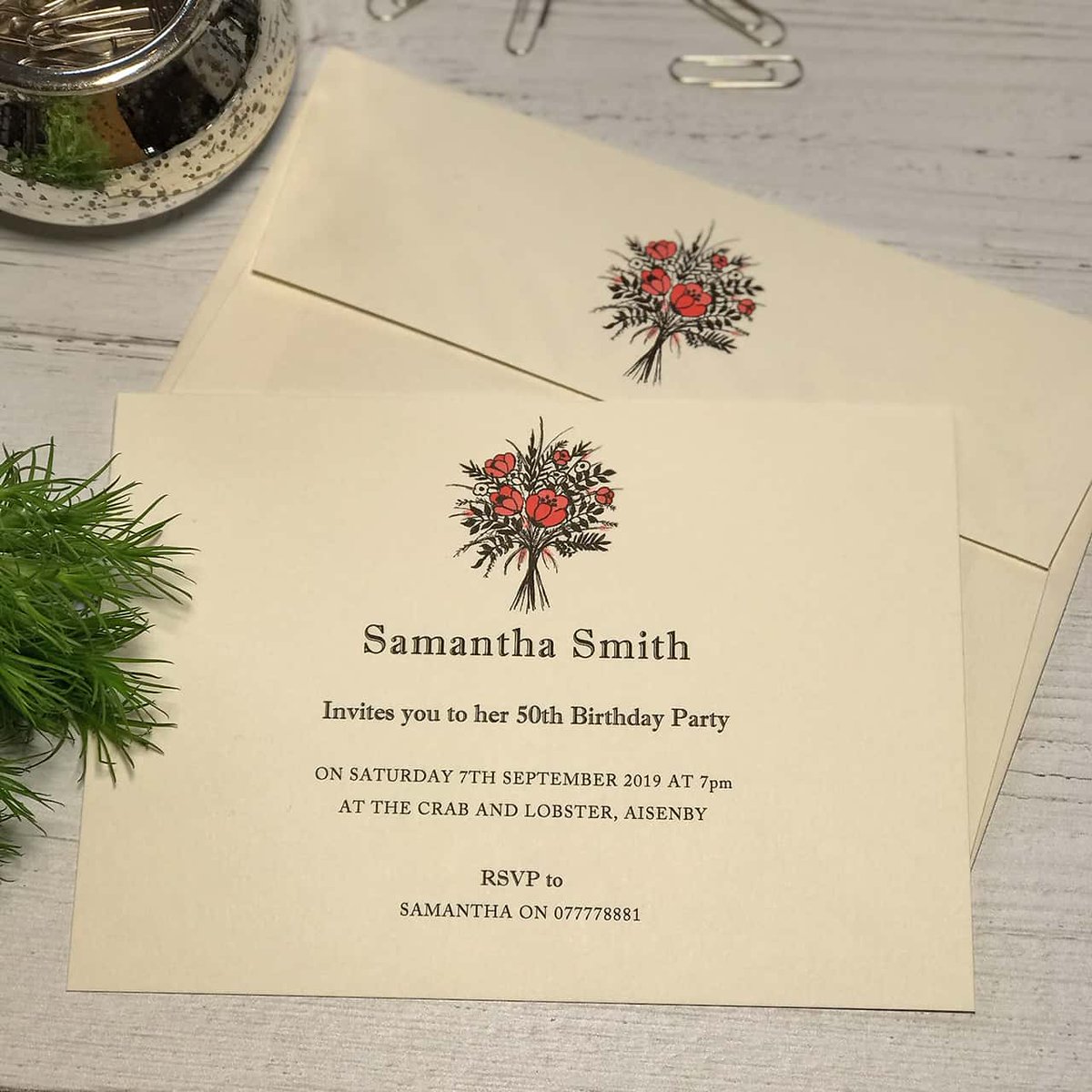 🌟NEW DESIGNS🌟 Got an event coming up? Let people know in style with one of Kate's new bespoke-made #Invitations. 💌 Perfect for any occasion, you can work with Kate from start to finish to make sure your invites are truly unique &amp; exactly as you want them. 👏
