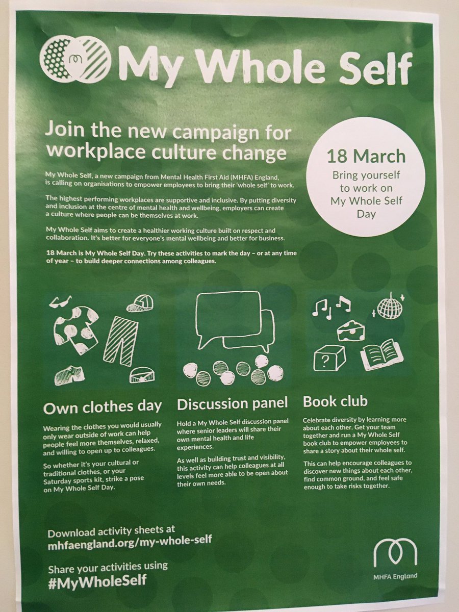deanna_tutty's tweet photo. @Cognacity are joining the campaign. Great initiative and we will be bringing our whole self to work on 18th March #mywholeself #mhfa #mentalhealth #workplacehappy https://t.co/eN60fBD9b2