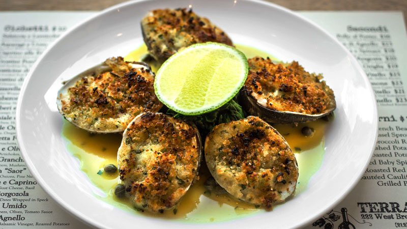 AriaWineBar's tweet photo. Vongole Oreganate 
#brunch #bbq #chef #cooking #cuisine #delicious #fashionblogger #nomnom #tasty #party #NYC #nomnom #love #foodlover #italianfood https://t.co/kRyBrwEtz4
