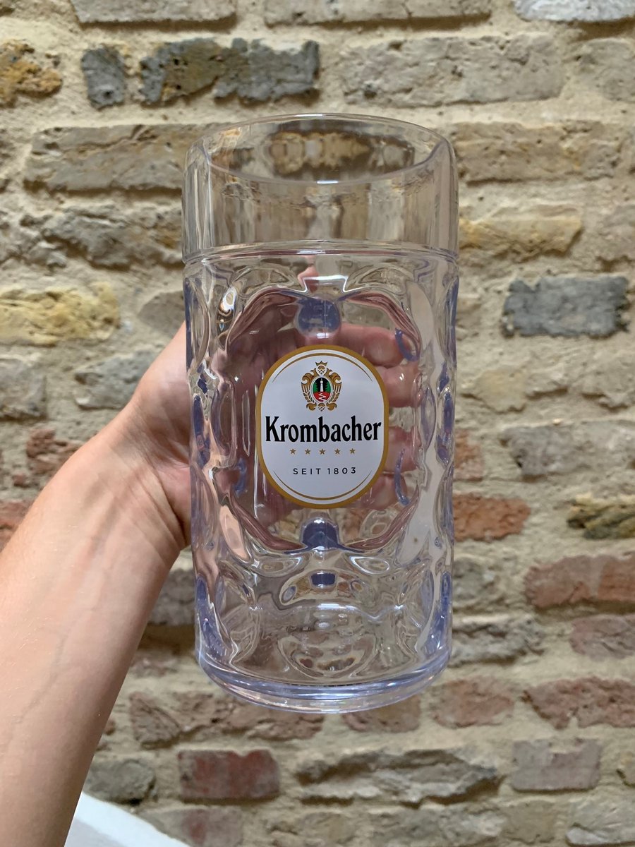 krombacherUK's tweet image. It’s #FreebieFriday time and today you could #win a Krombacher stein. RT and follow to enter and we’ll pick 1 winner at 9pm #win #competition