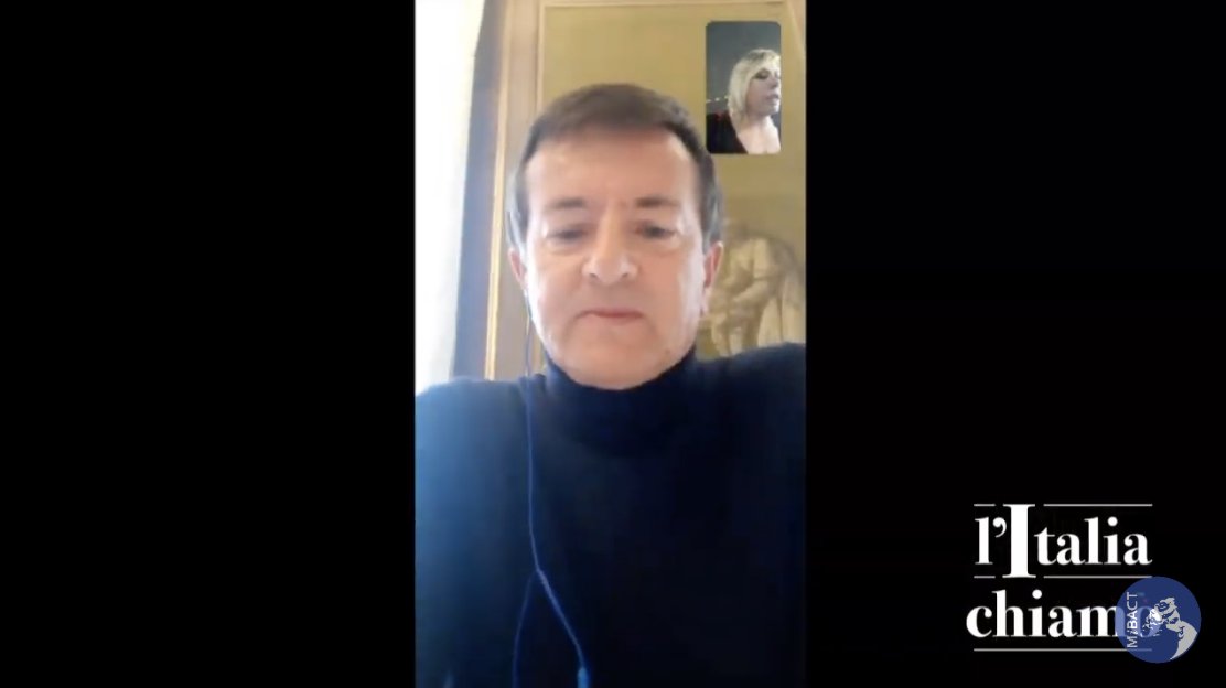 RDS_official's tweet photo. Il sindaco del @comunedibergamo @giorgio_gori in diretta con @annapettinelli per @italiachiamo20 del @Mibact, racconta i giorni difficili nel suo comune. #iorestoacasa #coronavirus #covid19 https://t.co/Ebe34hO57i