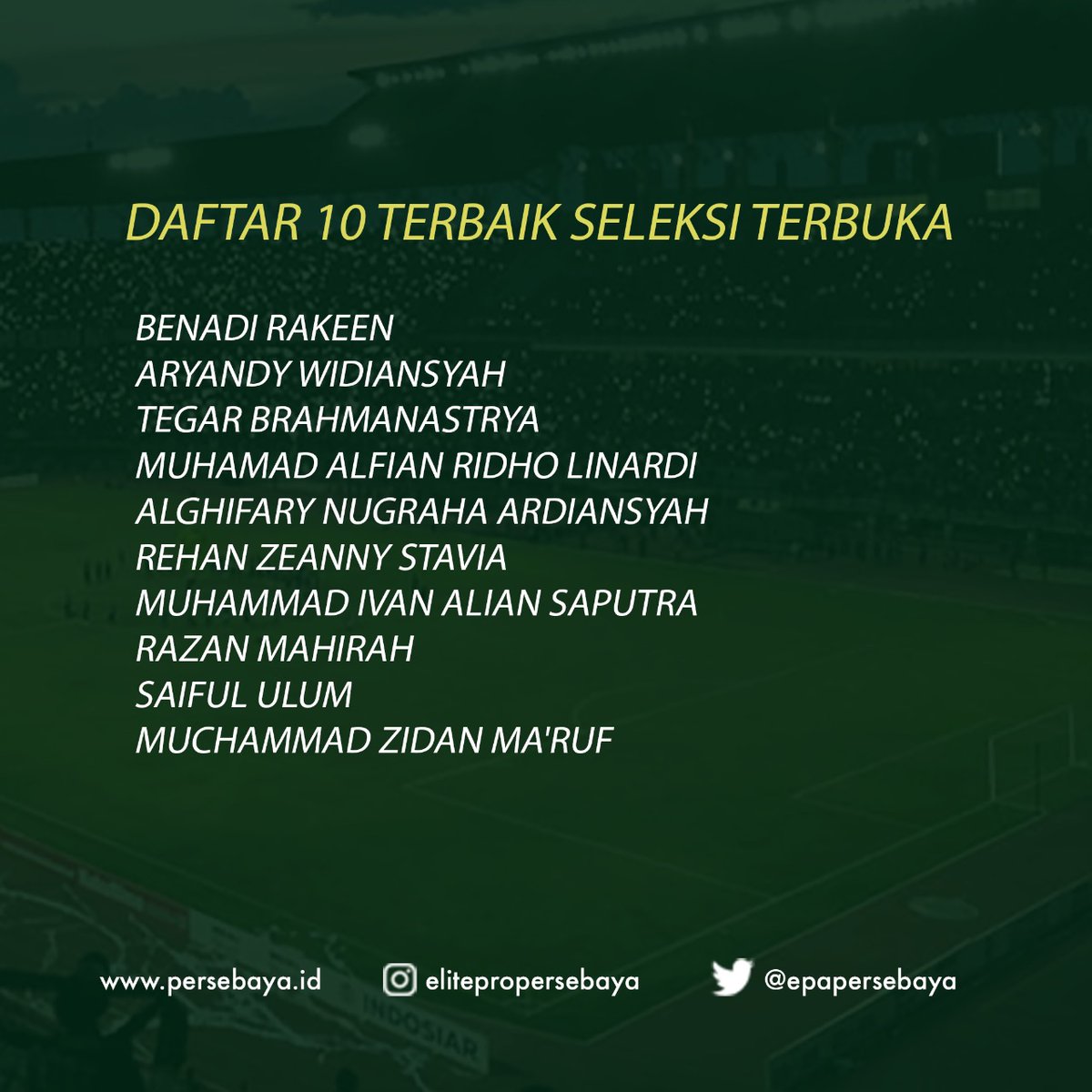 EPA Persebaya tweet media