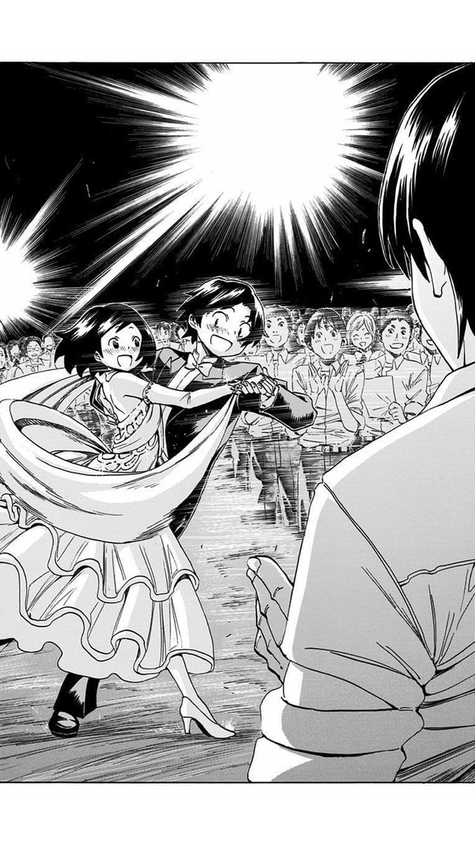 背すじをピンと 読切版 競技ダンス部へようこそ 作者による無料公開ツイート Togetter