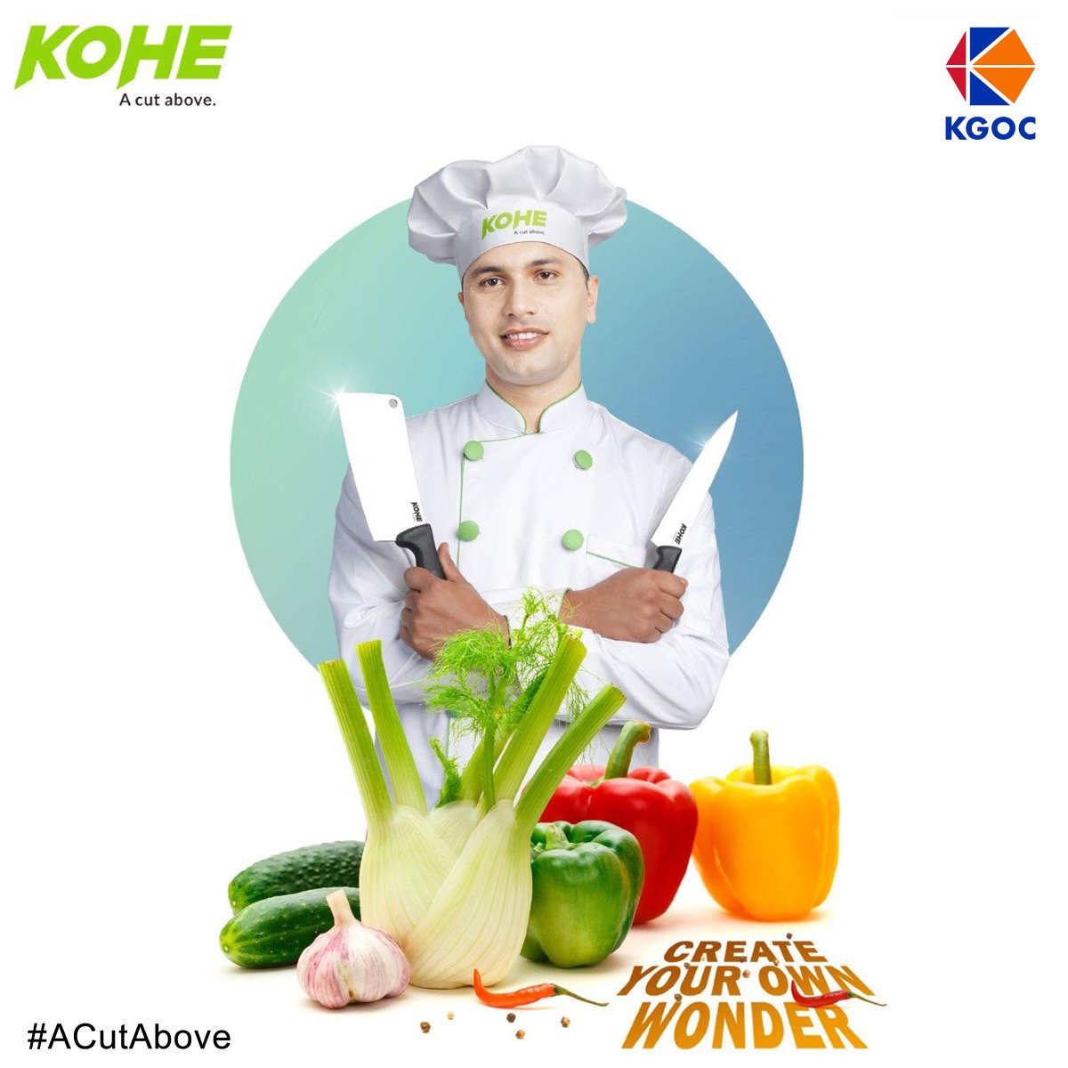 KgocKohe's tweet image. A knife is considered as the most valuable and versatile tool by chefs.
Enjoy effortless cutting like never before with a wide range of Kohe professional knives.

#ACutAbove #ProfessionalKnives #KitchenEssentials