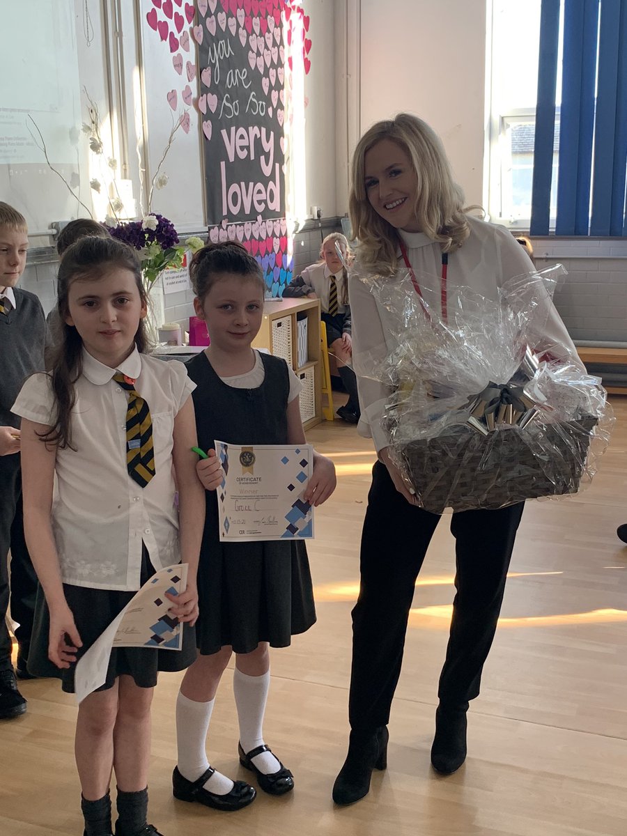 CCMPrimary's tweet photo. Congratulations to the winners of our den building competition. Thanks to @CEREducation and @emma_rawsthorne for presenting their amazing prize! https://t.co/hPPlo4dJLl