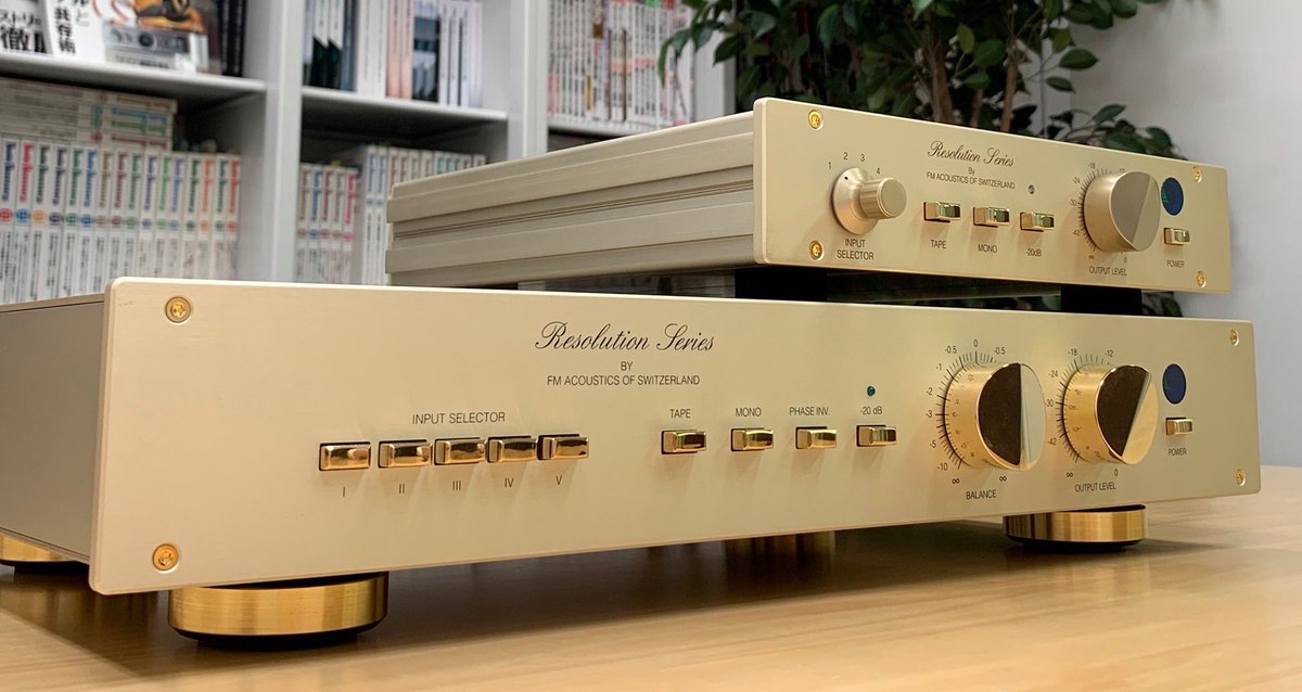 axiss_audio's tweet photo. FMアコースティックスよりプリアンプ2機種をご紹介。
#highendAudio #stereo #stereophile #audiophile #hifiaudio #hifi #sound #audiosystem #hiend #homeaudio #luxuryaudio #qualitysound #puresound #resolutionseries #soundquality #FMAcoustics #axissaudio https://t.co/L1J1meDvHZ