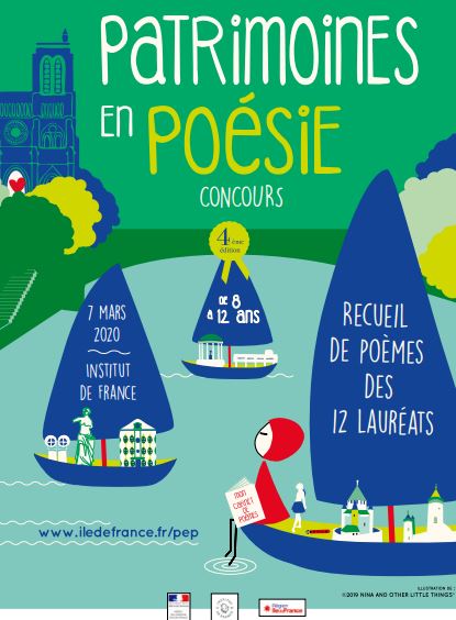 iledefrance's tweet photo. #VendrediLecture 📖 Découvrez les oeuvres des 12 lauréats du concours "Patrimoine en poésie" 📝 Les artistes en herbe franciliens, âgés de 8 à 12 ans, ont donné libre cours à leur imagination pour mettre en #poésie le patrimoine francilien 🤩 Par ici ➡️ https://t.co/SoMZVmbSwK https://t.co/Jap5Py17t4