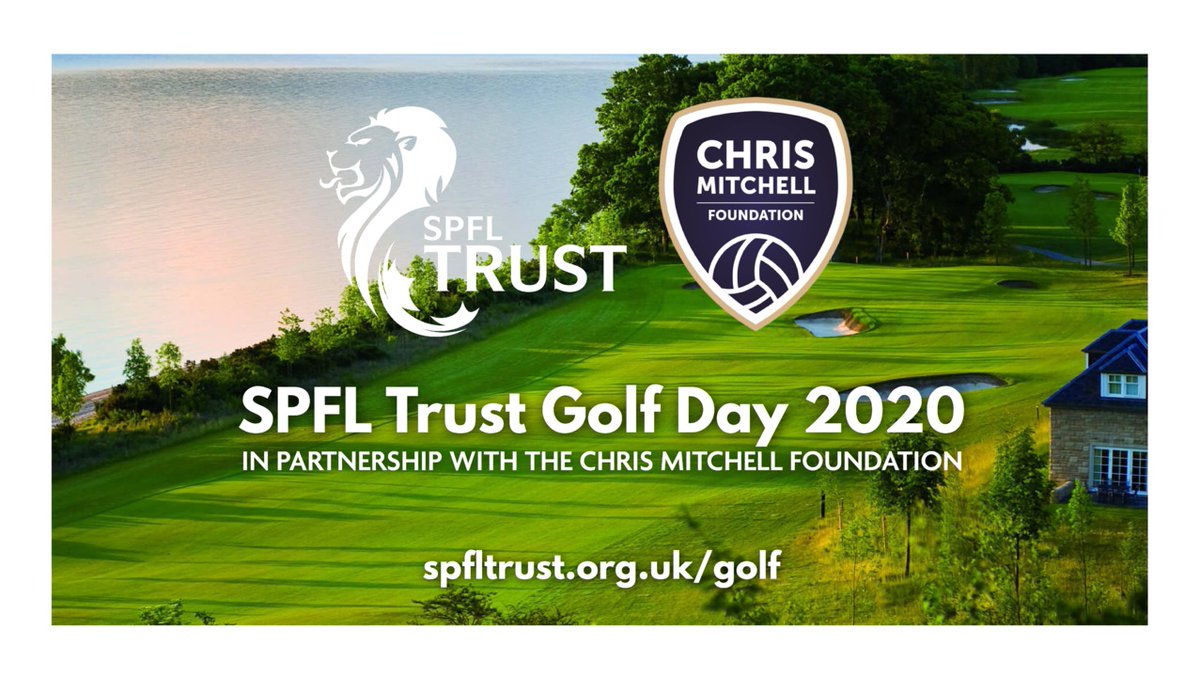 Fancy a top class day of golf, meet some football heroes, and enjoy some fantastic hospitality? Our Golf Day 2020 takes place on 20 May at @thecarrickgolf by Loch Lomond. Help us raise funds to tackle mental health with @CMFoundation_ ▶️ spfltrust.org.uk/golf