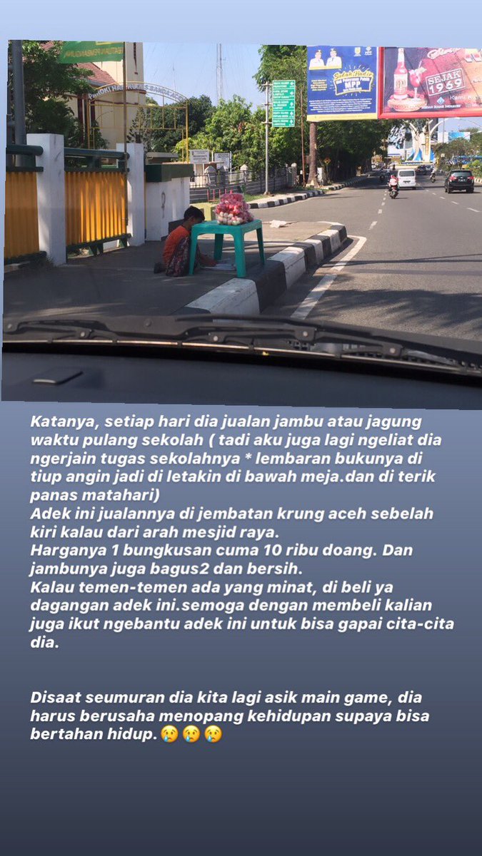 orienyahya's tweet photo. Anytime when u have seen like this person,try to buy from him by extra amount,and if u don't need that thing u bought  ,, u also can give that thing for another person who needs 🤗 https://t.co/Fq8UEmnw0z