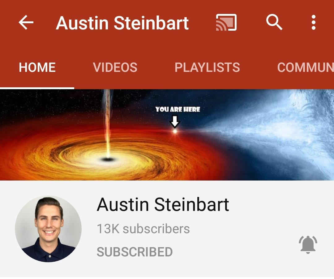 1) Been thinkin about the person  @AustinSteinbart. B4 I read any opinions, I decided 2 watch his video. (I inadvertently saw 1 opinion when I learned about him, which is why I waited 4 days 2 watch. *Worth noting* Decision made in a split second based on the opinion. *note*)