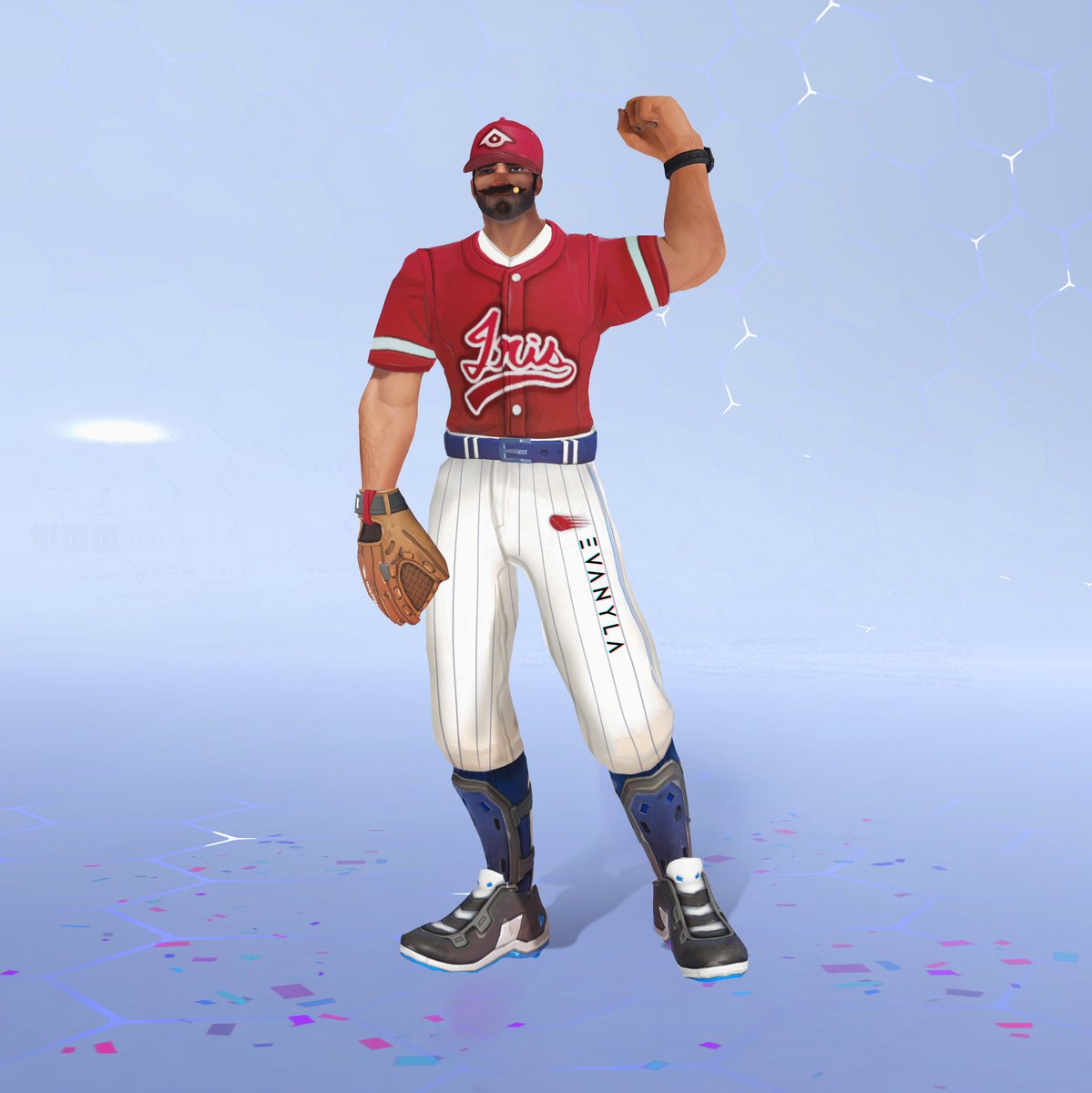 Evanylaaa's tweet photo. Baseball mccree #overwatch #fanart #edit #skinswap #mccree https://t.co/TkkrIE7aMn