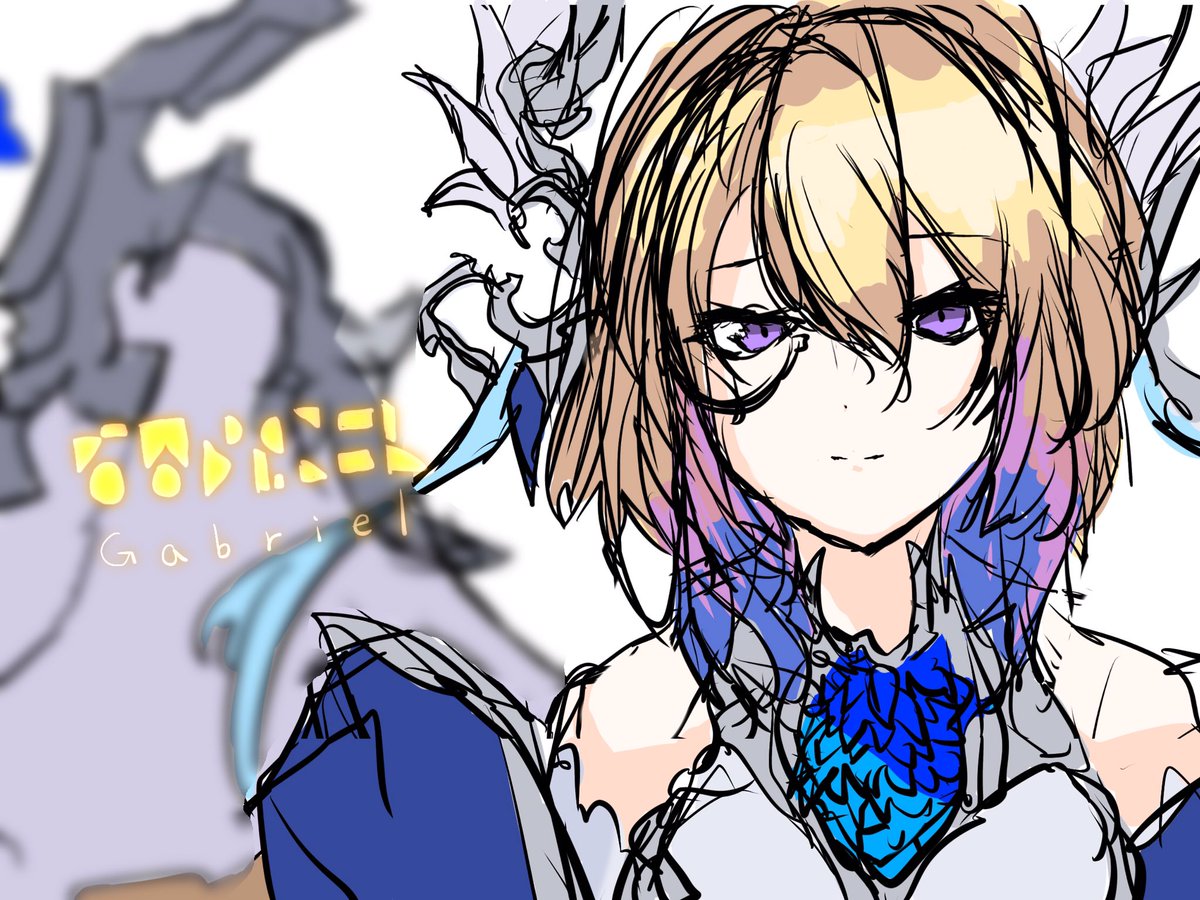 えす 2 Esu 絵描き ワンドロガブリエル オセロニアート オセロニア