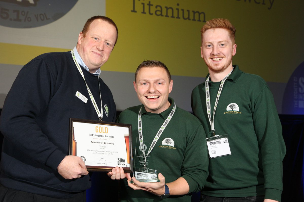 GazettePHill's tweet photo. @QuantockBrewery wins overall champion cask beer at nationwide competition. The win is "a phenomenal achievement". https://t.co/AC0lxGn1Yk https://t.co/e1WZbUBLwq
