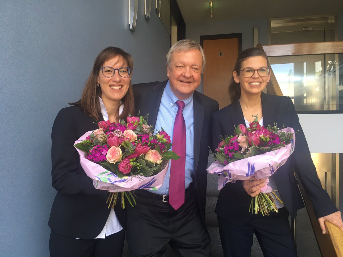 Innovativer SWR: Justitiariat wird zukünftig von zwei super sympathischen und hochqualifizierten Kolleginnen im Topsharing geführt. Herzlichen Glückwunsch Dr. Alexandra Köth und Dr. Katrin Neukamm!