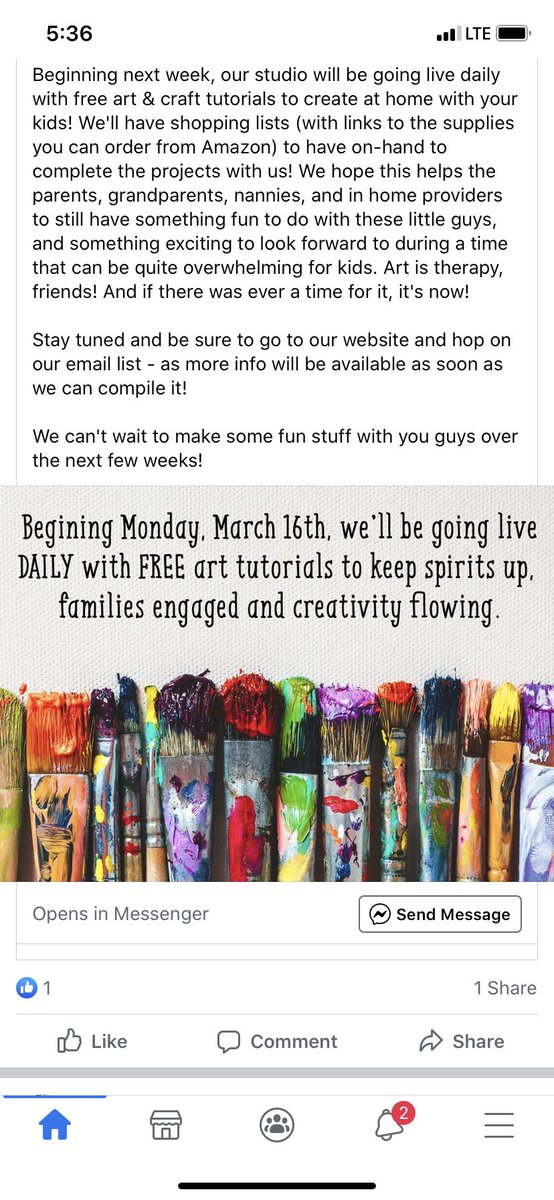 Even with school closures it’s still March art month!! Parents, here’s a resource I found. <a href="/Myersartstudio/">Mr. Myers</a> <a href="/VillaCrestaElem/">VillaCrestaElem</a>