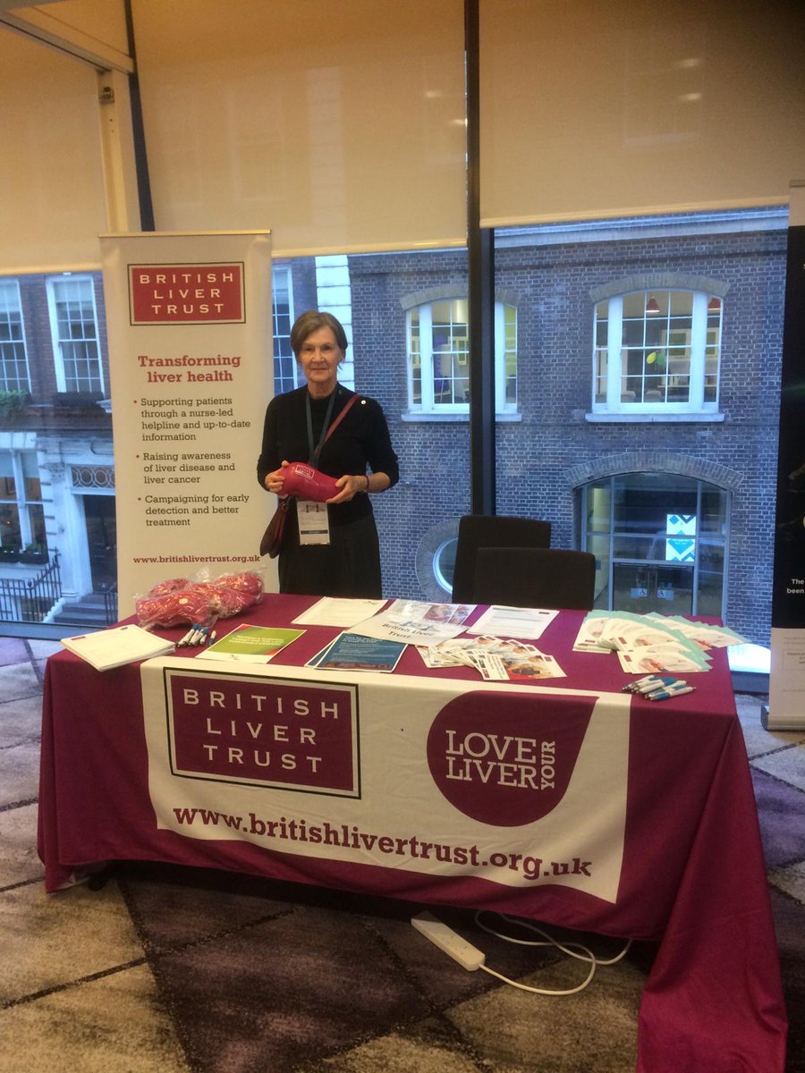 Gill, one of our helpline nurses, is at the HCC-UK conference today. HCC-UK is a multi-disciplinary organisation aiming to promote collaboration in research, education and clinical service development for primary #Livercancers.