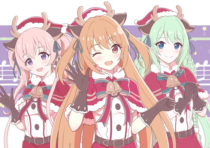 #自分のPixivブクマTOP3をあげる
描けば出るのために描いた正月キャルちゃん強い 
