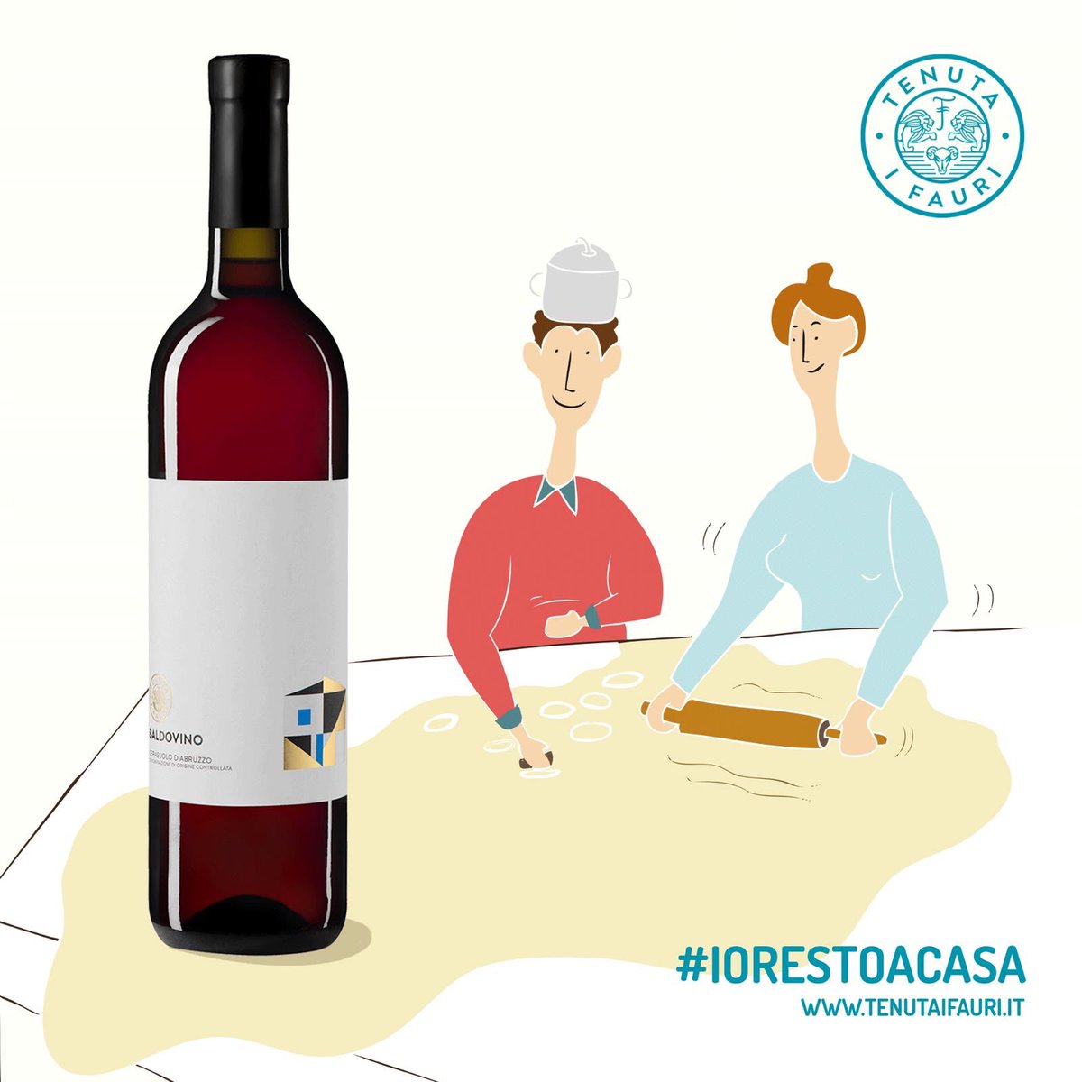 TenutaiFauri's tweet photo. #iorestoacasa e preparate qualcosa di buono che pensate si possa abbinare al Cerasuolo d’Abruzzo. 
Scattate una foto e inviatela con la ricetta a info@tenutaifauri.it. 
Seguite tutte le istruzioni sulla nostra pagina Facebook. 

Pronti, cuochi, via! https://t.co/WCBFcoq0nw