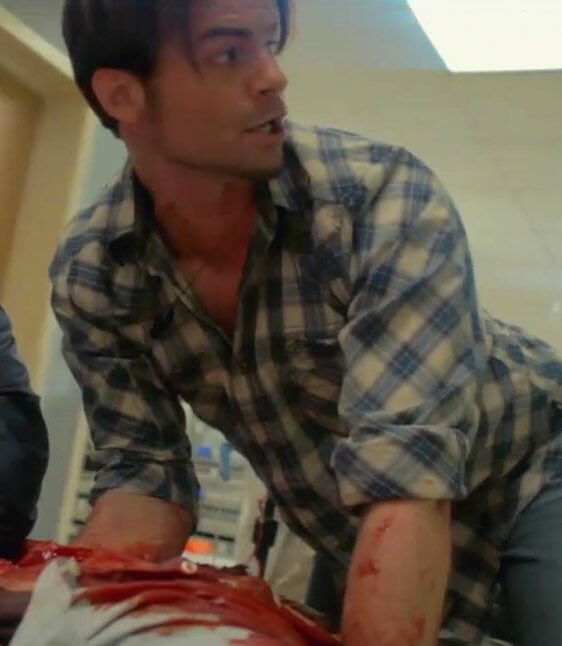 bonsi__'s tweet photo. Day 28: Daniel as another character
Meet the amazing and hot doc...Joel Goran๐ฅฐ
#29DaysOfDaniel https://t.co/iBAKxNwqiU