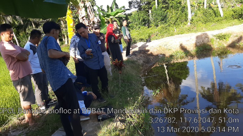 Lisman_Duhali's tweet photo. #AksiPPB #LuhkanKKP 
CPCL Bantuan Biofloc. Ada 2 usulan klp. Bersama tim dari BPBAT Mandiangin dan DKP Provinsi
@Edhy_Prabowo @fisheris_ @puslatluhkp @kkpgoid @bp3bitung @brsdm_kp @lapregiwati @BudidayaKKP @bpbatmandiangin @PPBPUSLATLUHKP @ipkani https://t.co/O0qdSPTWCp