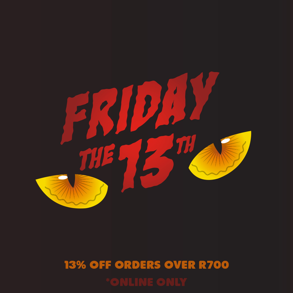 Have we got a KILLER deal for you 🔪🔪🔪
.
.

Shop at bigblue.co.za

.
.

#FridayThe13th #ShopOnline #Sale #SpookyDeals #Friday