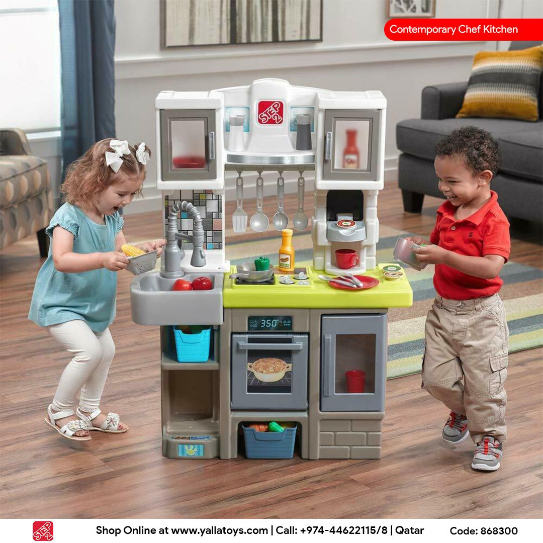 Contemporary Chef Kitchen | bit.ly/2Q8syaD
✅THEQA Certified Online Toy Store.
✅Free Delivery and Installation.
✅Cash On Delivery Available.
✅WhatsApp 50750983.
#kidstoysqatar #yallatoys #yallatoysqatar #shoponlineqatar #qatarilifestyle #onlinetoysstore #Qatar2022