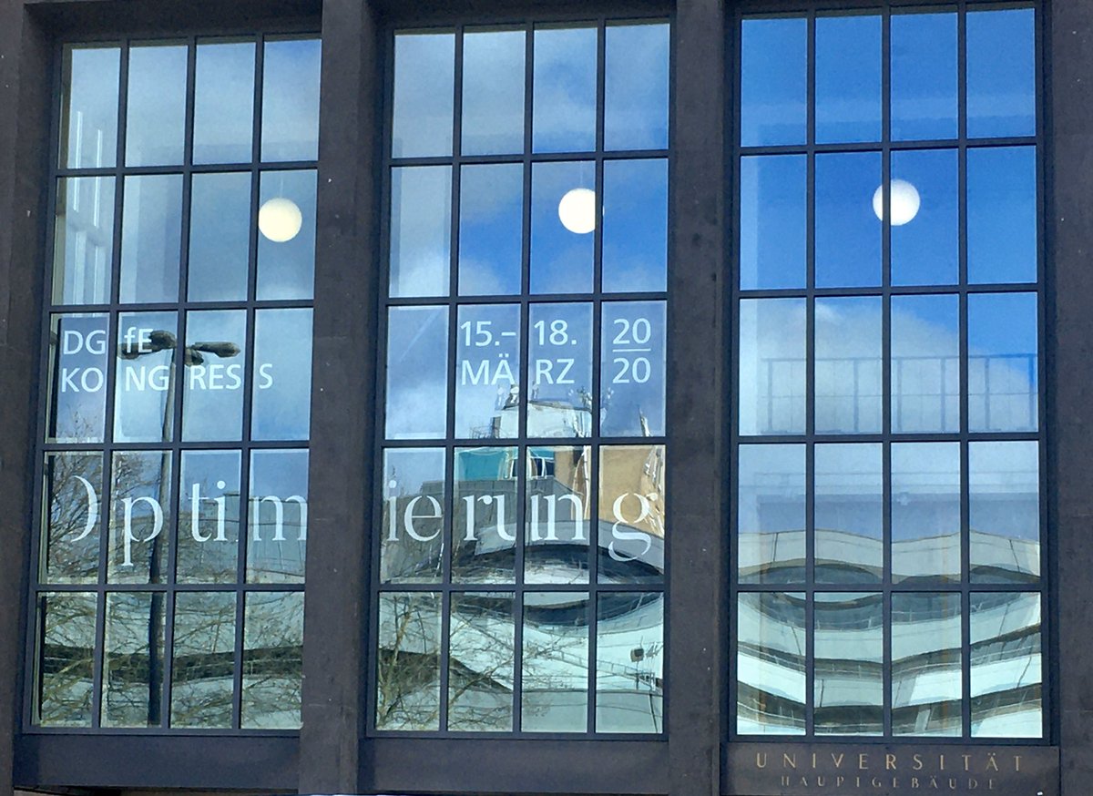 Das #dgfe2020-Team wäre so was von bereit gewesen, Sie &amp; Euch an der #UniKoeln willkommen zu heißen! ^lr