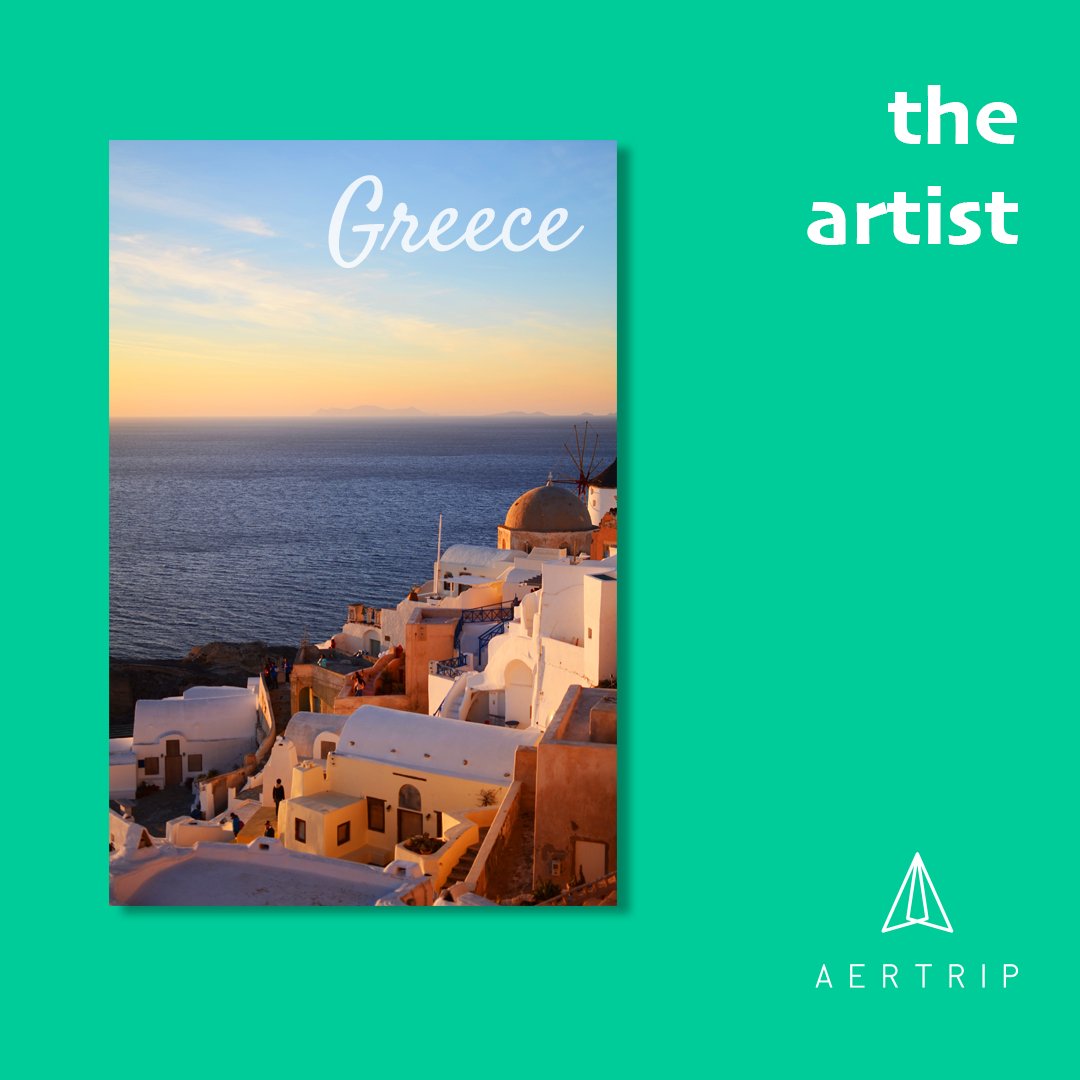 aertrip's tweet photo. "It takes a lifetime for someone to discover Greece, but it only takes an instance to fall in love with her."
-Henry Miller, American Writer
.
.
.
#greece #greecetravel #greece_travel #greeceislands #greecefood #greecehotels #greeceadventures #travel #food #foodie #foodblogger https://t.co/RHqwwSZW2I