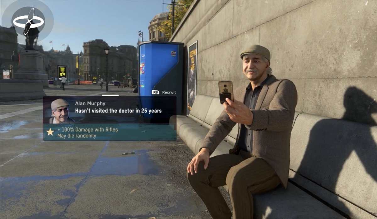 MaterializedG's tweet photo. #watchdogslegionrandomcharacter

Character name: Alan Murphy
Character note: Deals 100% Damage with rifles. https://t.co/euRUXMFQ21