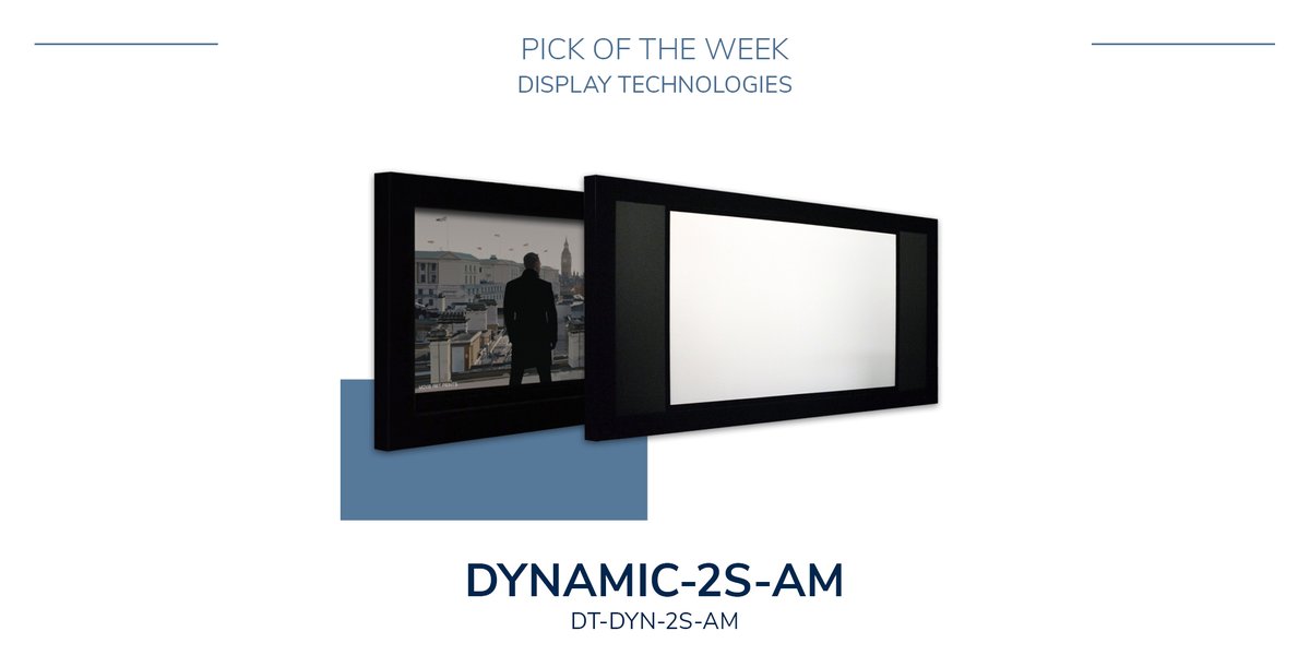 apextech_uk's tweet photo. It’s time for our #PickOfTheWeek, this week by @DT_Screens! The Dynamic-2S-AM supports 2 way motorised side masking allowing perfect framing of aspect ratios in the range 1.33 to 2.40:1.  #MaskingScreen #Screens #GTUKBrands 

https://t.co/eFBji6zSKu https://t.co/8HlGEDlYiZ